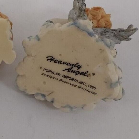 Cherubs - Set of 3 - Resin -  Heavenly Angels ® Vintage 1996 - Picture 12 of 12